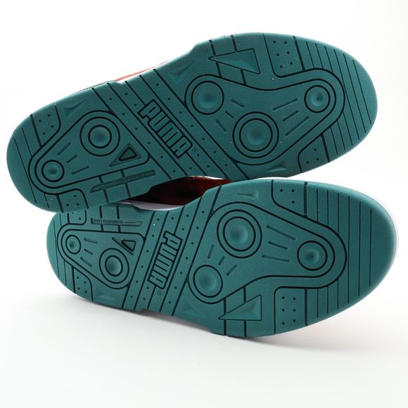 PUMA MINECRAFT Slipstream Sneakers Russet Brown Teal Green Big Kids Junior 6 - Picture 12 of 16